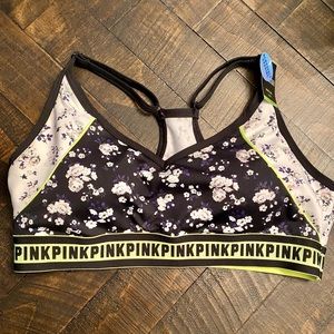 Pink Sports Bra